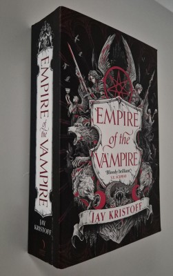 Jay Kristoff Empire of the Vampire Carte in limba engleza foto
