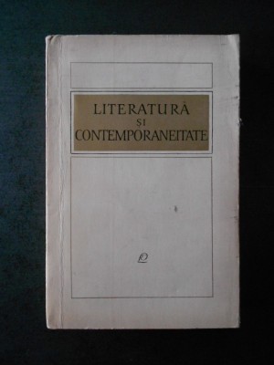 LITERATURA SI CONTINEITATE (1964) foto