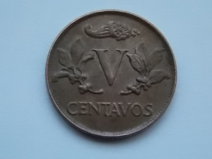 V CENTAVOS 1970 COLUMBIA