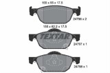 Set placute frana TEXTAR 2479601