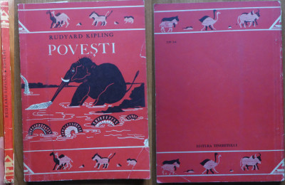 Rudyard Kipling , Povesti , 1967 , ilustrata foto