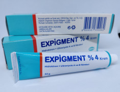 Expigment ORVA hidrochinona 4% cr 30 gr pete pigmentare melasma foto