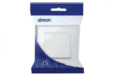 Intrerupator Simon m256215 Seria 15 Alb - RESIGILAT foto
