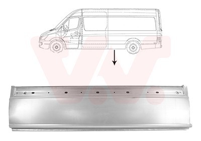 VAN WEZEL 2978107 Panou lateral
