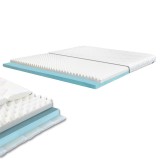 Saltea Spuma DreamX 180x200x16 cm, Medie, Husa Poliester, Confort si Suport, Alb