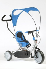 Tricicleta Italtrike OKO Blue cu parasolar foto