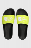 The North Face papuci M Base Camp Slide III barbati, culoarea verde, NF0A4T2RWIT1