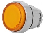 Comutator Apăsare 22mm Portocaliu