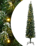 Cumpara ieftin Brad Craciun artificial subtire cu 300 LED-uri, 210 cm