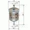 Filtru combustibil CHEVROLET AVEO Hatchback (T250, T255) (2007 - 2016) BOSCH 0 450 905 976