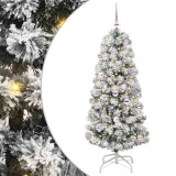 vidaXL Brad de Crăciun artificial cu ramuri articulare 150 cm PVC 3395588