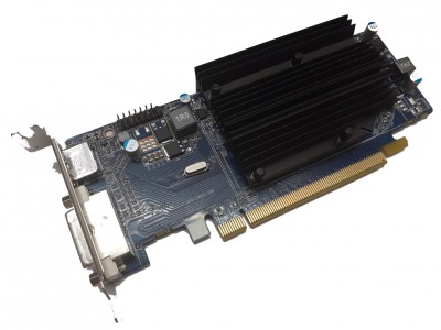 Placa video PC second hand ATI Radeon HD 6450 1GB 64Bit GDDR3 299-1E204-010SA HDMI Low Profile foto