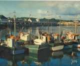 CPIB 16647 CARTE POSTLA - BRETANIA, LA BRETAGNE, CONCARNEAU, BARCA
