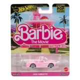 HOT WHEELS POP CULTURE BARBIE THE MOVIE MASINUTA METALICA 1956 CORVETTE SCARA 1:64