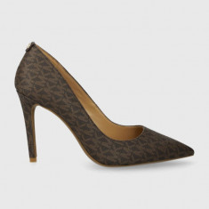 MICHAEL Michael Kors pumps Alina culoarea maro, 40R4HNHP1B