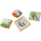 Puzzle din lemn in straturi - Anotimpurile, Haba