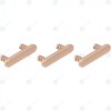 Set chei laterale 3buc auriu pentru iPhone 8 iPhone SE 2020
