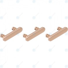 Set chei laterale 3buc auriu pentru iPhone 8 iPhone SE 2020