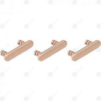 Set chei laterale 3buc auriu pentru iPhone 8 iPhone SE 2020 foto