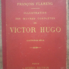 Ilustration des oeuvres completes de Victor Hugo, Francois Flameng/ mapa gravuri
