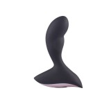 Vibrator anal TOYZ4LOVERS Behind Vers P-Factor, pentru stimularea prostatei, lungime 12.5 cm, diametru 3 cm, negru