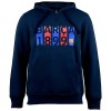 FC Barcelona hanorac cu glugă pentru copii Flag navy - 10 let