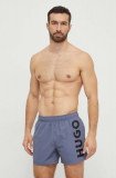 HUGO pantaloni scurți de baie culoarea gri 50513980