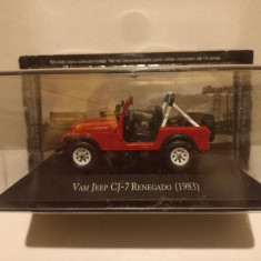 Macheta Vam Jeep CJ-7 Renegado - 1982 1:43 Deagostini Mexic