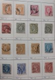 Lot Romania (14 poze), Stampilat