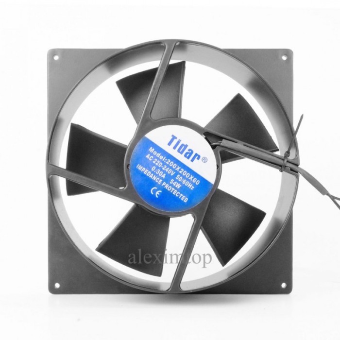 Ventilator Patrat-Rotund 220V-200x200x60mm