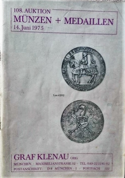 Munzen und Medalien - Auktion 108 - 1975.