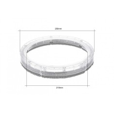 Carcasa led 210mm pentru slefuitoare rigips, KP2786