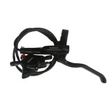 Cumpara ieftin Frana hidraulica fata Shimano MT200, 850 mm, negru, cu etrier si maneta stanga