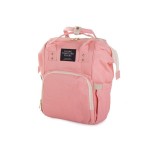 Cumpara ieftin Geanta/rucsac termo pentru mamici, bebelus, Verk Group, impermeabila, roz, max 15 kg, 24x17x38 cm