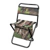Scaun Pescuit Baracuda WC323033, Camuflaj Maro, Buzunar, Oxford 600D, Metal, 33x30x32 cm