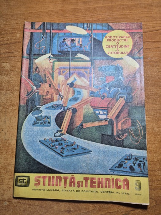 stiinta si tehnica septembrie 1985