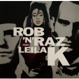 Vinil LP Rob &#039;N&#039; Raz Feat. Leila K &lrm;&ndash; Rob &#039;N&#039; Raz Featuring Leila K 1990 (VG)