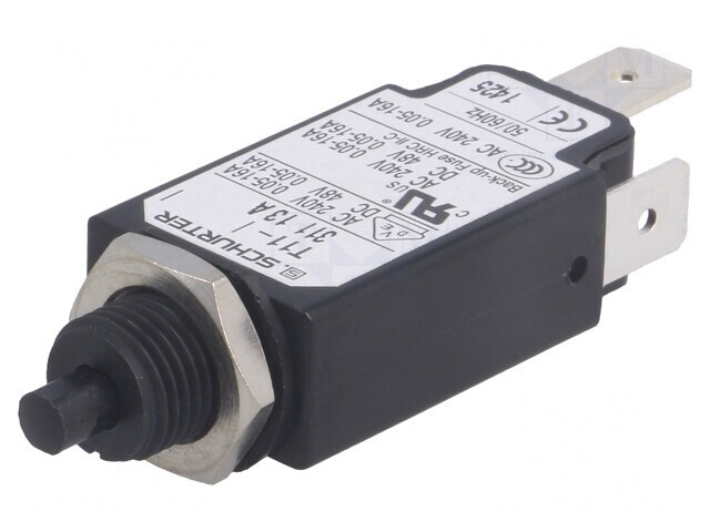 &Icirc;ntrerupător de Supracurent 240VAC 48VDC 13A SPST