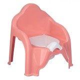 Olită Scaun, Honey Baby, Roz, Capac Detasabil, Greutate Maximă 20kg, Dimensiuni 32x32x34cm, 18+ Luni, Oem