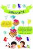 Autocolante biblioteca