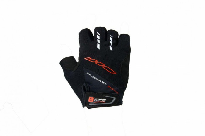Manusi b-race cu gel negru, m