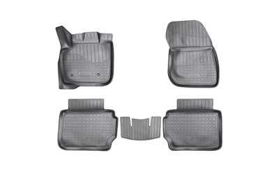 SET COVORASE AUTO CAUCIUC FIT FORD MONDEO V 3D (2015-) FORD FUSION III 3D (2012-) - 5 PCS foto
