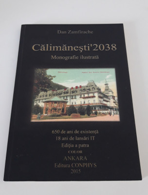 Cartofilie Dan Zamfirache Calimanesti monografie ilustrata autograf foto
