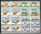 Romania.1982 Posta aeriana-Deltaplanorism bloc 4 YR.734