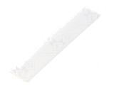 Manșon termocontractabil 18mm 1,2m alb