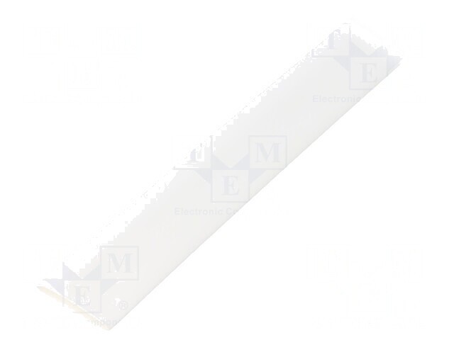 Manșon termocontractabil 18mm 1,2m alb