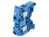 Conector Șine Albastru 0,5-16mm&sup2; 2 Borne, TE Connectivity
