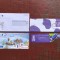 LOT DE 2 PLICURI POSTALE DEOSEBITE