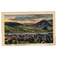 Orsova 1919 - Vedere generala, ilustrata circulata