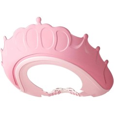 Viziera de protectie baie pentru copii, fippy, model coronita, dimensiune ajustabila, durabil, usor de curatat, impotriva samponului, pentru ochi si u